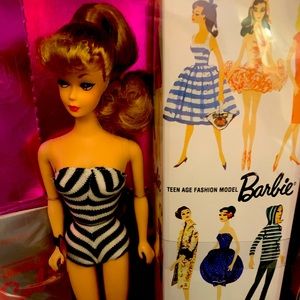 VINTAGE 1993, 35TH ANNIVERSARY BARBIE ORIGINAL 1959 BARBIE DOLL SPECIAL ED NIB